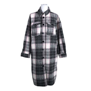 Unisex Ichi - Wool coat, size 38 - Light pink (1)