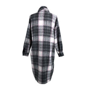 Unisex Ichi - Wool coat, size 38 - Light pink (2)