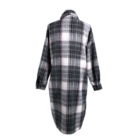Unisex Ichi - Wool coat, size 38 - Light pink (2)