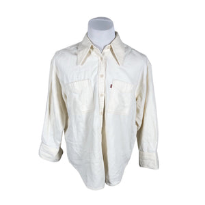 Unisex Levi's - Flannel shirt, size S - Natural white (1)