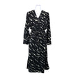 Unisex Free Quent - Schiffon dress, size 36 - Black ()