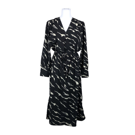 Unisex Free Quent - Schiffon dress, size 36 - Black ()