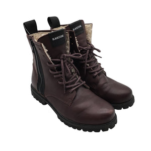 Unisex Blackstone - Army boots, size 38 - Wine red (2)