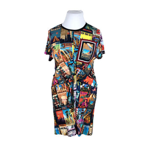 Unisex Desigual - Tricot dress, size 42 - Blue (1)
