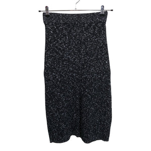 Unisex Selected - Knit skirt, size 34 - Black (1)