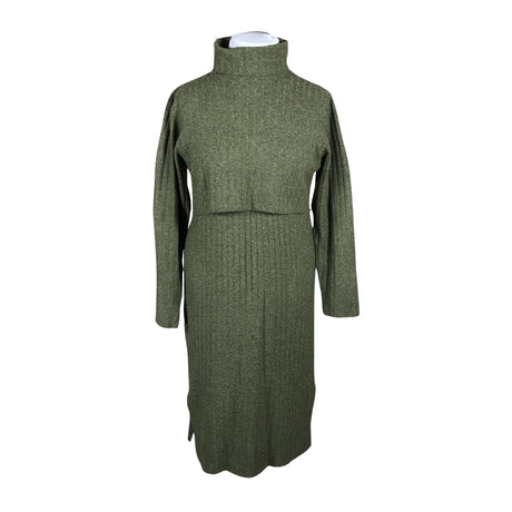 Unisex Mama Licious - Knit dress, size 42 - Green ()