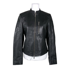 Unisex Tommy Hilfiger - Leather jacket, size 38 - Black (1)
