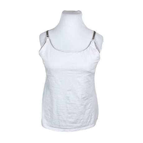 Unisex Lindex - Tricot tank top, size 48 - White ()