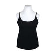 Unisex Lindex - Tricot tank top, size 48 - Black ()