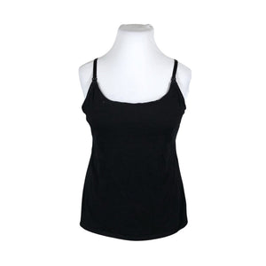 Unisex Lindex - Tricot tank top, size 48 - Black (1)