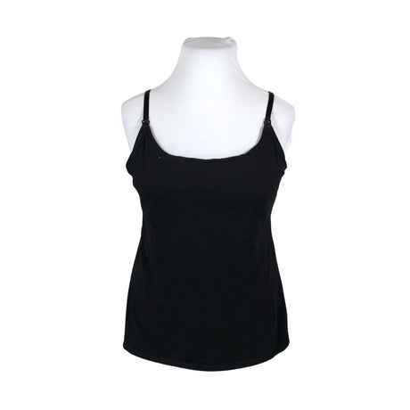 Unisex Lindex - Tricot tank top, size 48 - Black ()