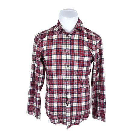 Unisex Benetton - Flannel shirt, size M - Red ()