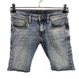 Unisex Mavi - Denim shorts, size S - Light blue ()