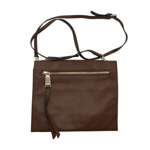Unisex Abro - Shoulder bag, size Midi - Brown (1)
