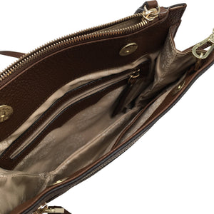 Unisex Abro - Shoulder bag, size Midi - Brown (2)