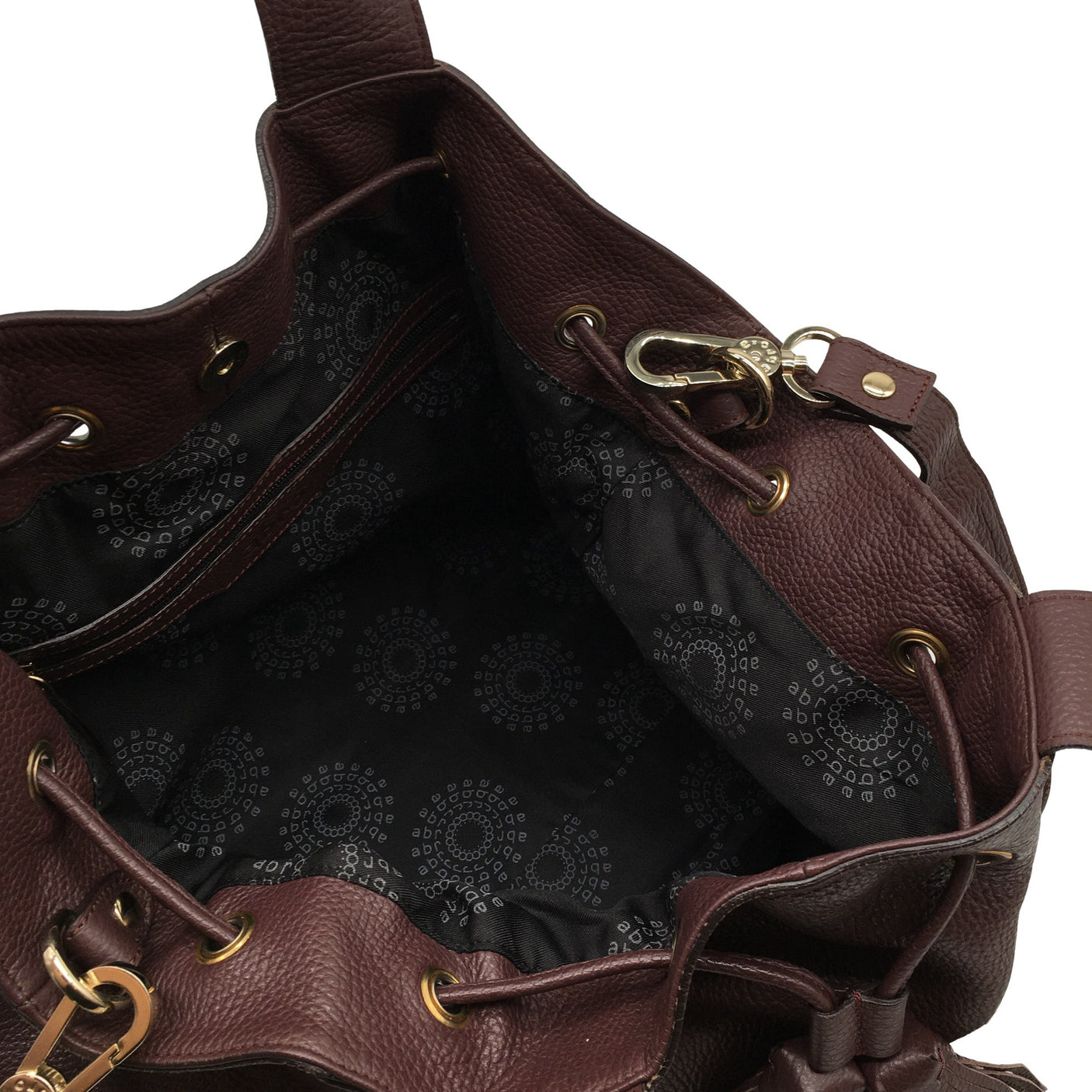 Unisex Abro - Handbag, size Maxi - Brown (3)