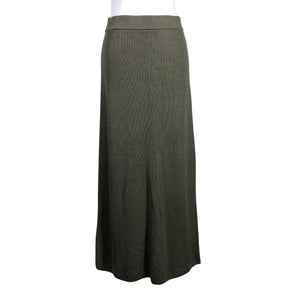 Unisex Massimo Dutti - Knit skirt, size 40 - Green (1)