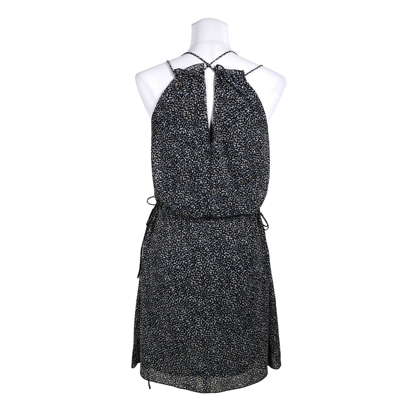 Unisex Oysho - Schiffon dress, size 36 - Blue (2)