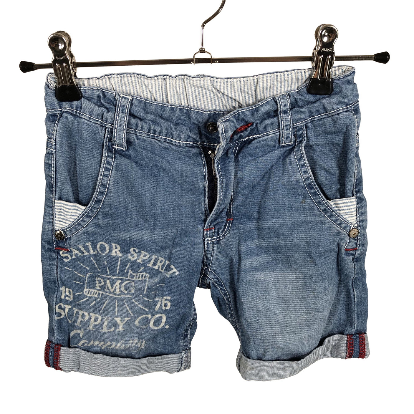 Unisex Primigi - Denim shorts, size 98 - 104 - Light blue (1)