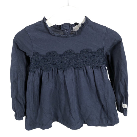 Unisex Newbie - Tricot shirt, size 86 - 92 - Blue ()