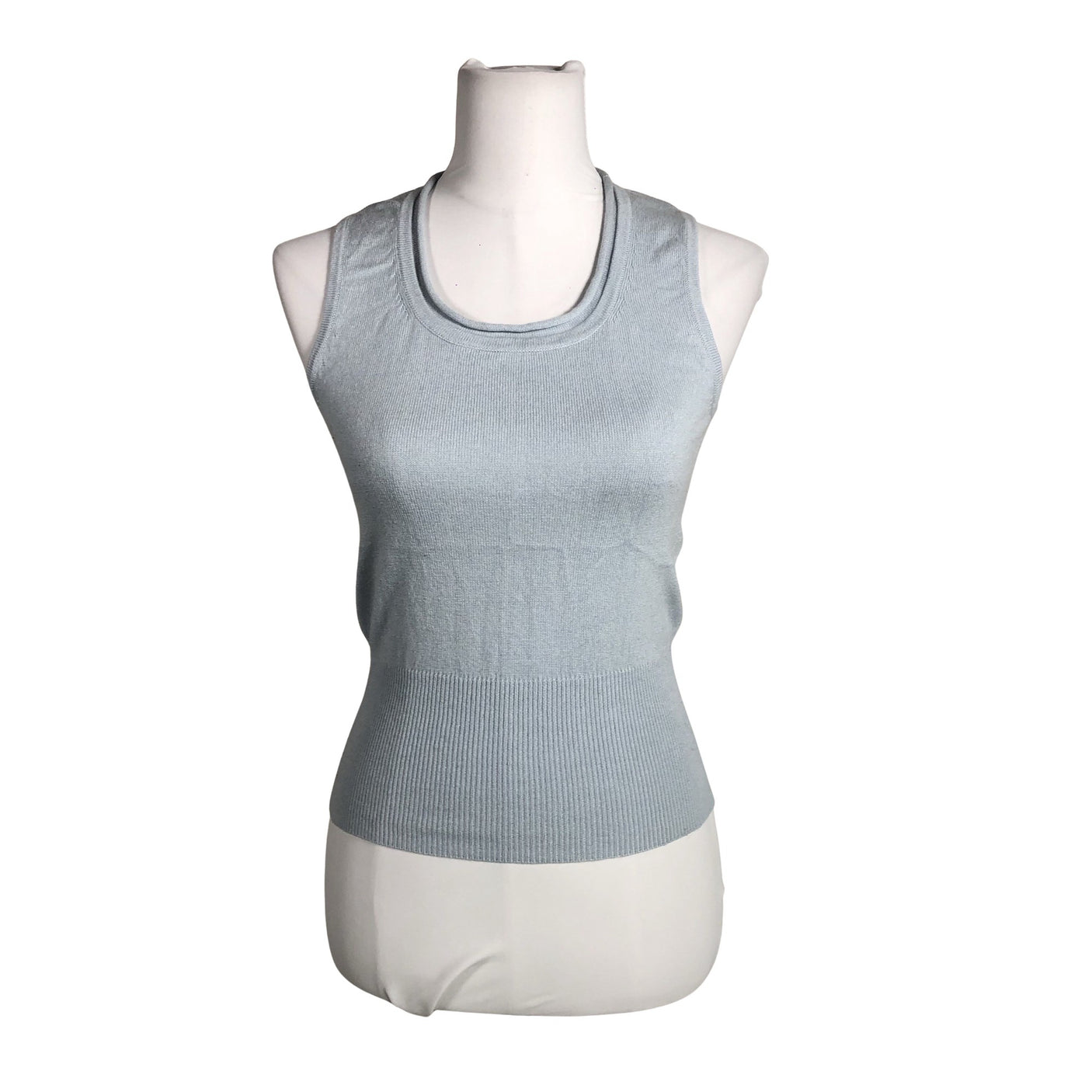 Unisex Andiata - Knit vest, size 38 - Light blue (1)