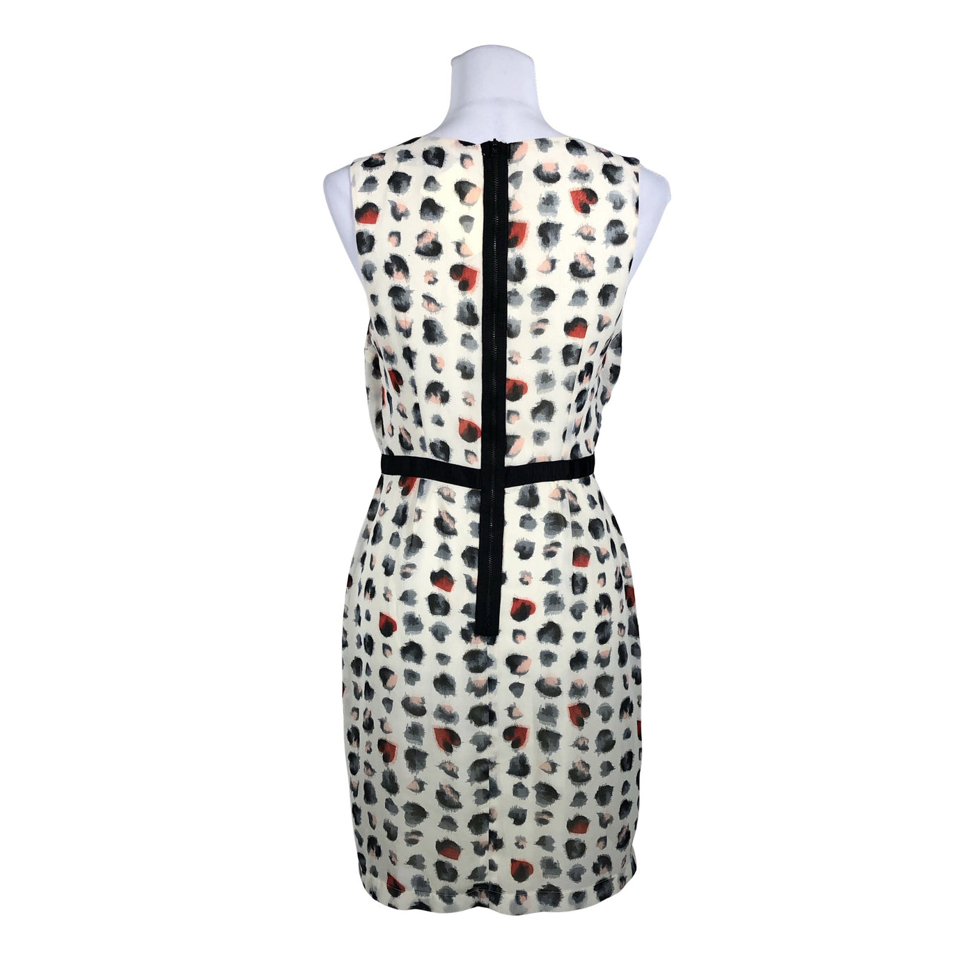 Unisex Topshop - Schiffon dress, size 38 - Natural white (2)