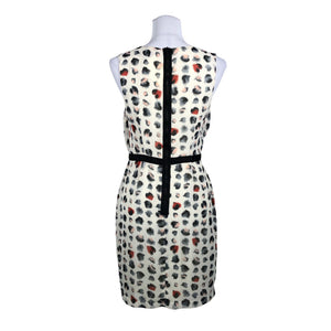 Unisex Topshop - Schiffon dress, size 38 - Natural white (2)