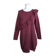 Unisex NOSH - Sweatshirt dress, size 38 - Wine red ()