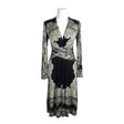 Unisex Issa London - Tricot dress, size 38 - Brown ()