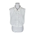 Unisex Zizzi - Collared shirt, size 40 - White ()