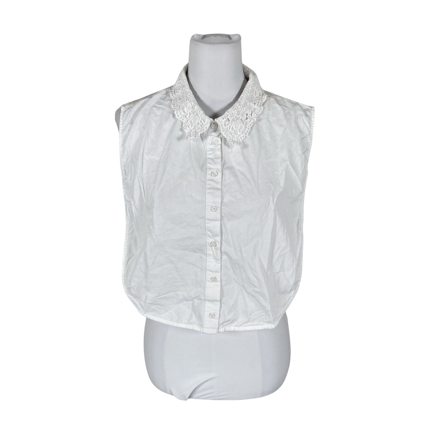Unisex Zizzi - Collared shirt, size 40 - White (1)