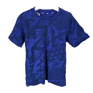 Unisex Adidas - T-shirt, size 134 - 140 - Blue (1)