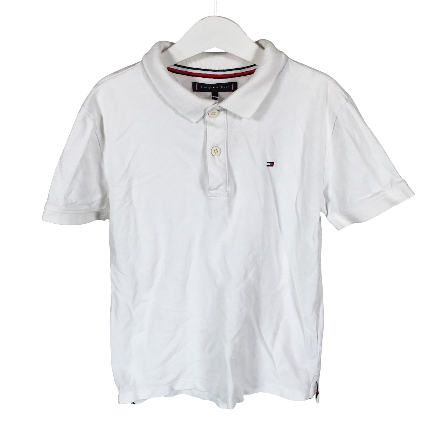 Unisex Tommy Hilfiger - Polo shirt, size 134 - 140 - White (1)