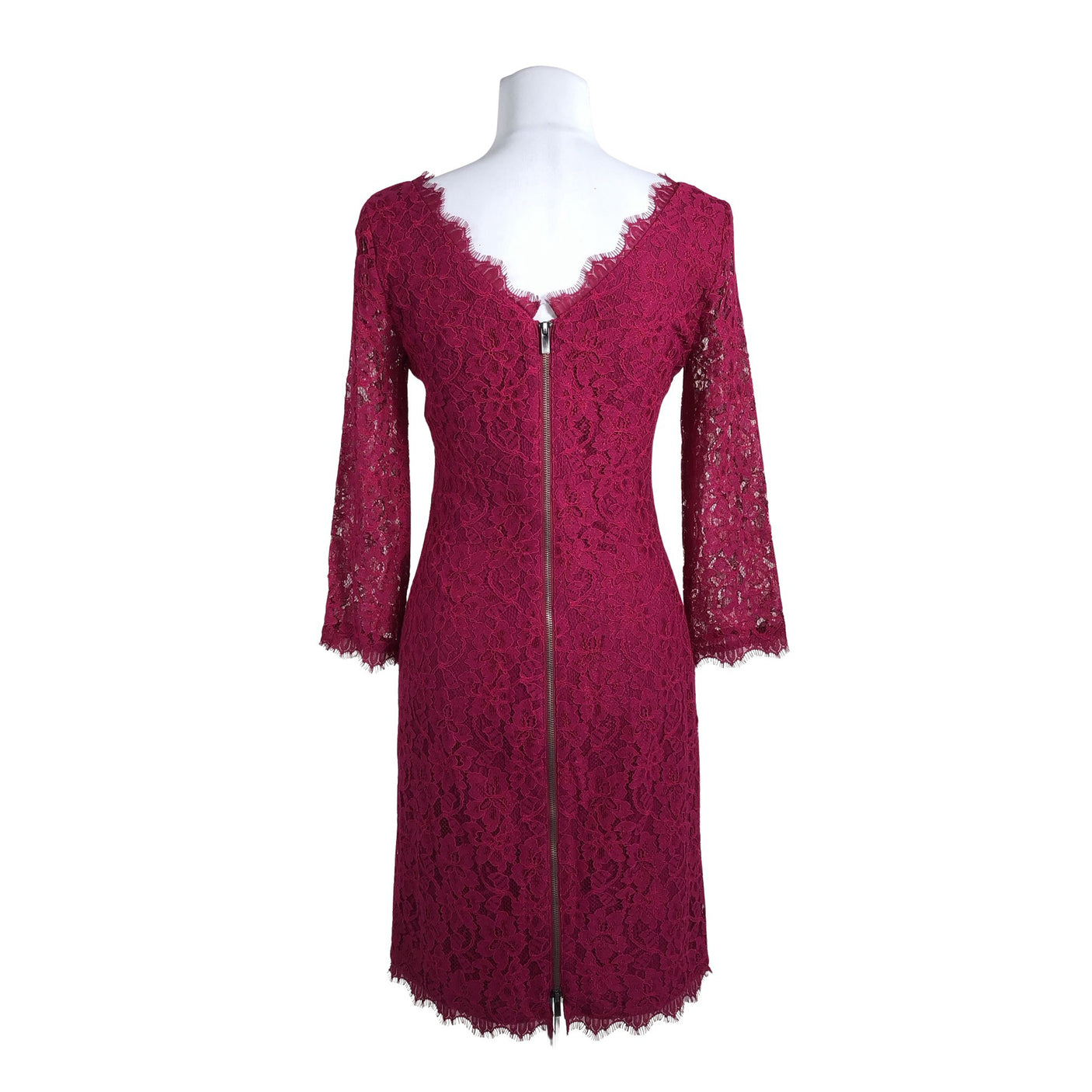 Unisex Diane von Furstenberg - Party dress, size 36 - Violet (3)