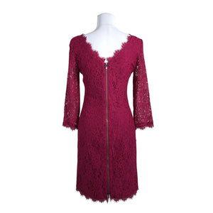 Unisex Diane von Furstenberg - Party dress, size 36 - Violet (3)