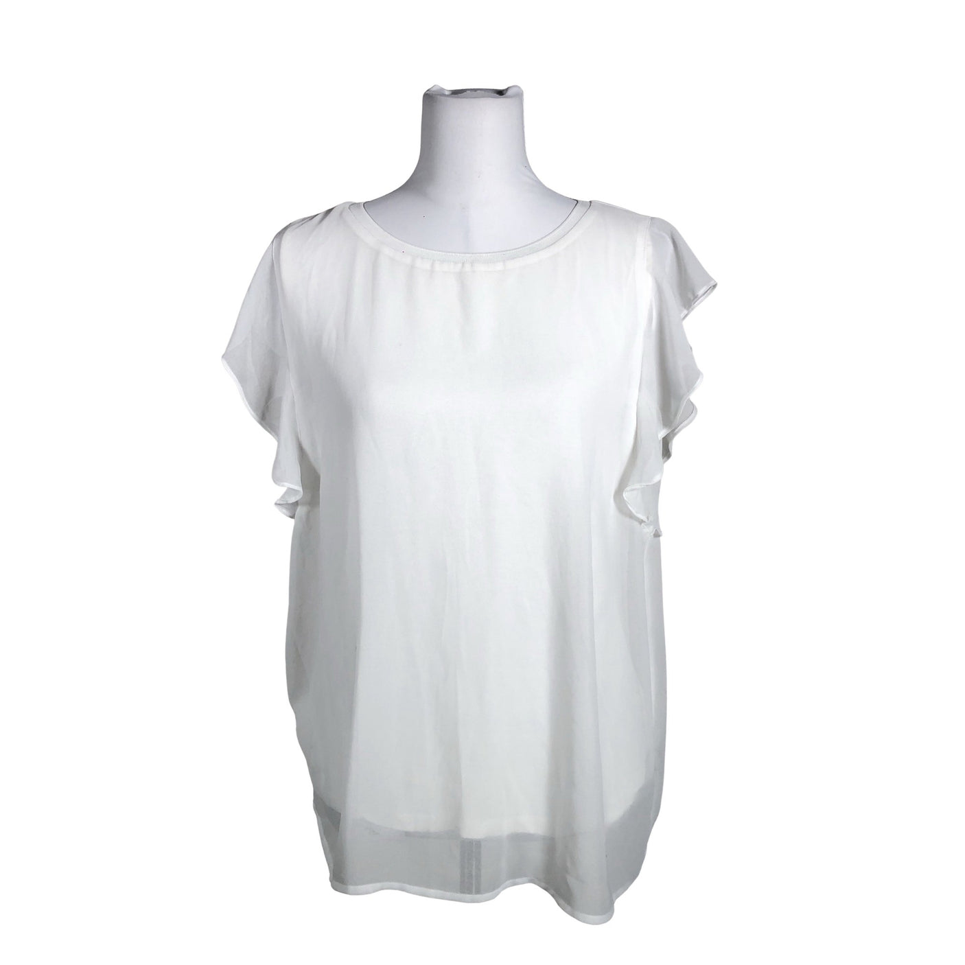 Unisex Soyaconcept - Short-sleeved blouse, size 40 - White (1)