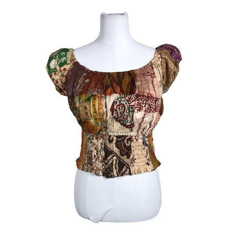 Unisex Pipeline - Short-sleeved blouse, size 38 - Brown ()