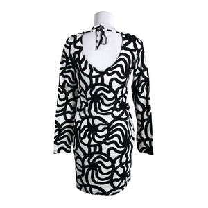 Unisex Marimekko - Tricot tunic, size 36 - White (2)