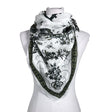 Unisex Maison Lecomte Flament - Scarf, size Maxi - White ()