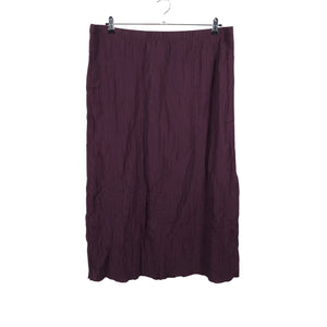 Unisex Lindex - Fabric skirt, size 48 - Wine red (1)
