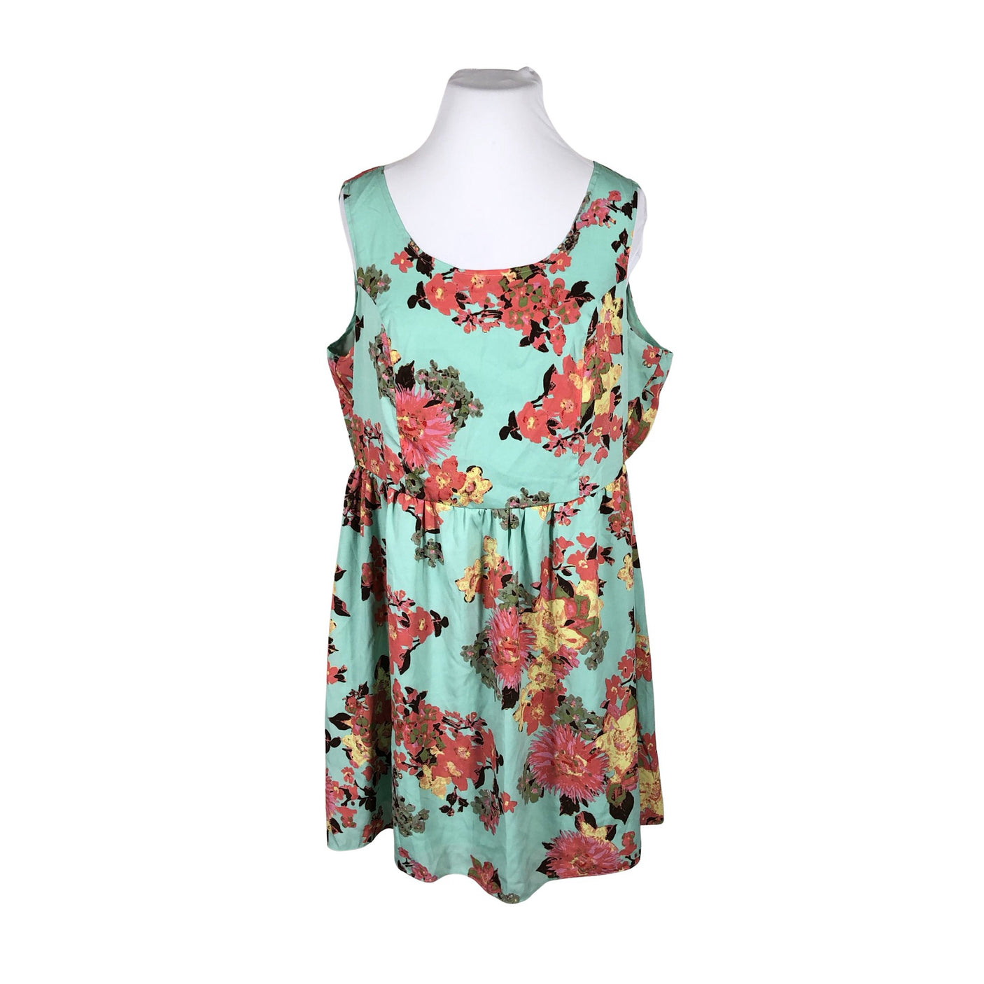Unisex South - Schiffon tunic, size 48 - Green (1)