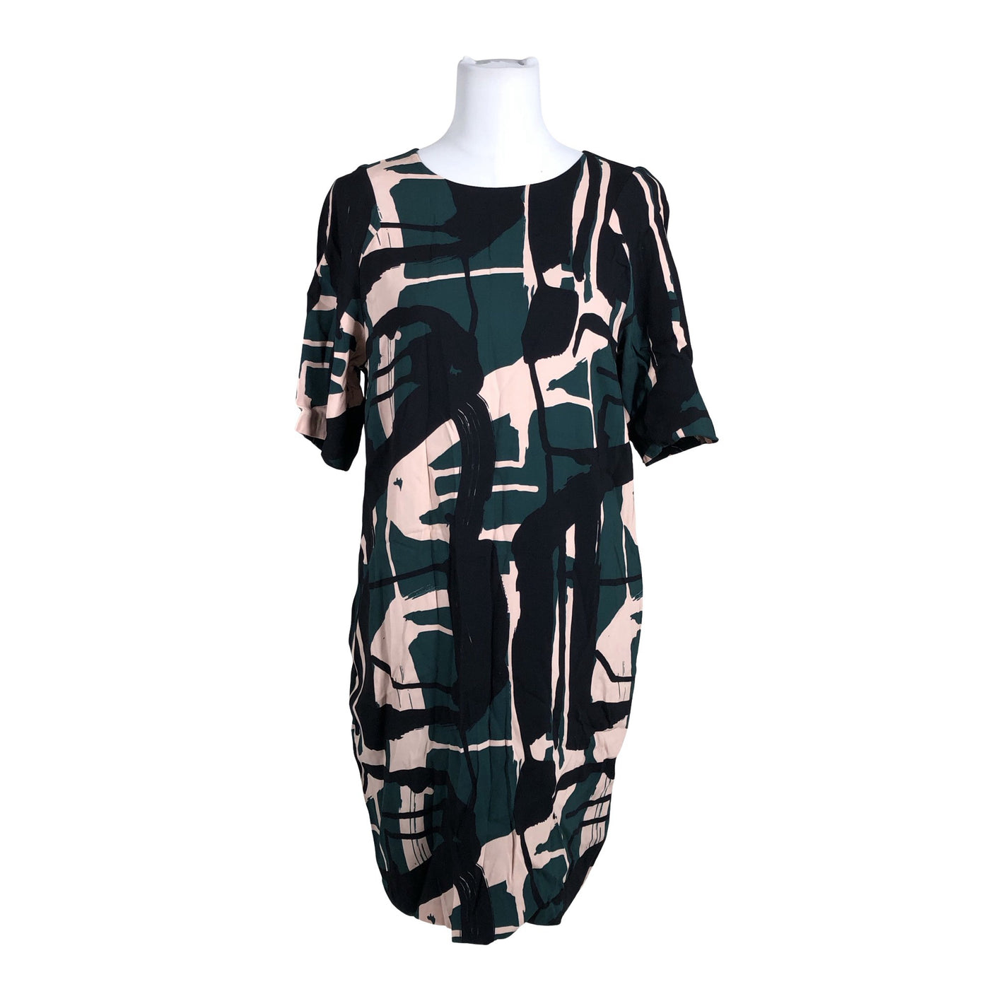 Unisex InWear - Schiffon dress, size 40 - Black (1)
