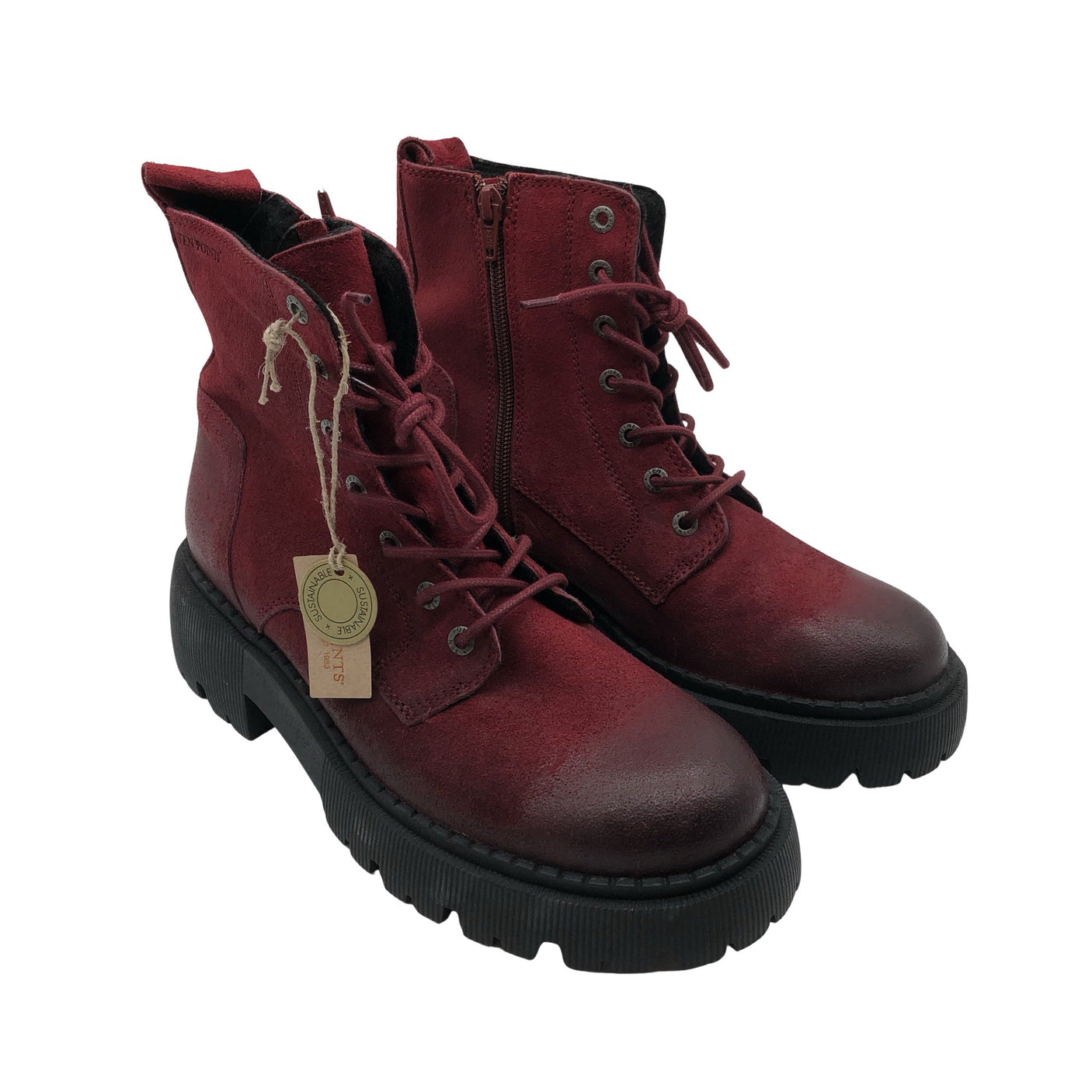 Unisex Ten Points - Ankle boots, size 41 - Red (3)