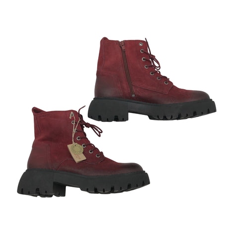 Unisex Ten Points - Ankle boots, size 41 - Red ()