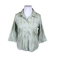 Unisex La Dame - Collared shirt, size 42 - Green ()