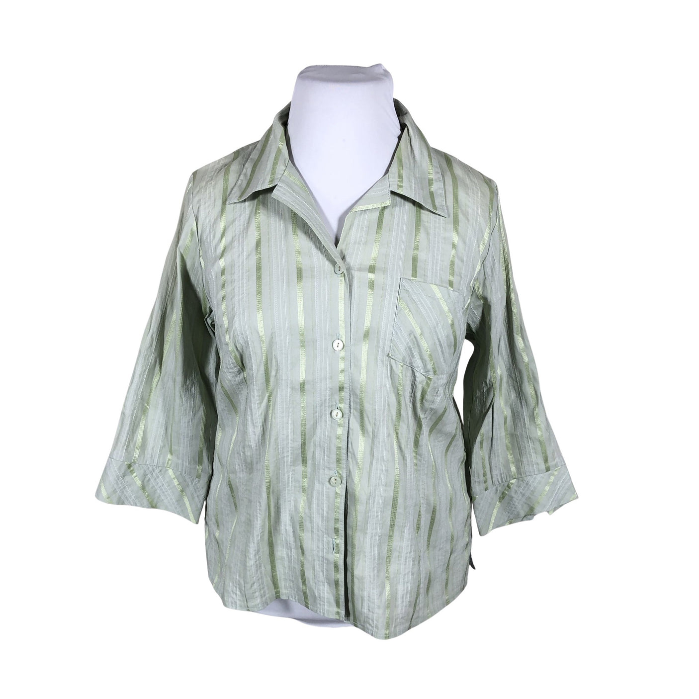 Unisex La Dame - Collared shirt, size 42 - Green (1)