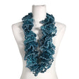 Unisex Handmade - Circle scarf, size Midi - Turquoise ()