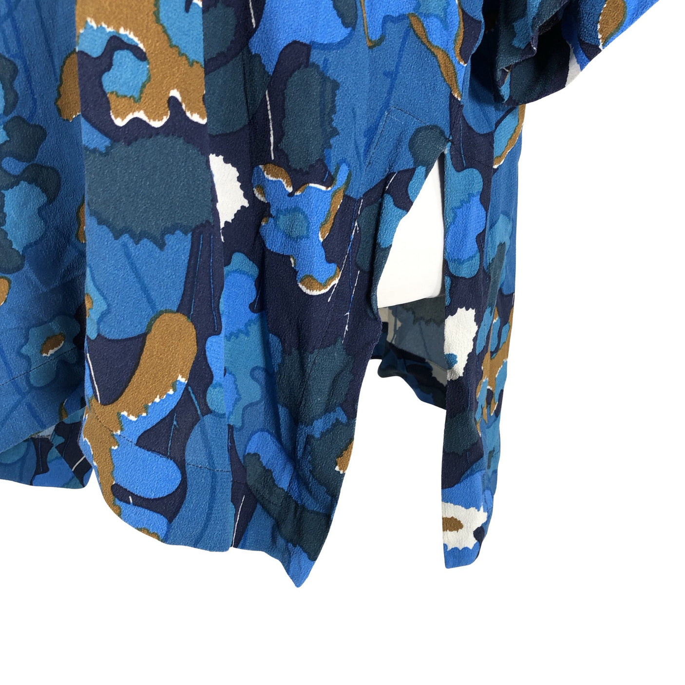 Unisex Marimekko - Schiffon tunic, size 38 - Blue (2)