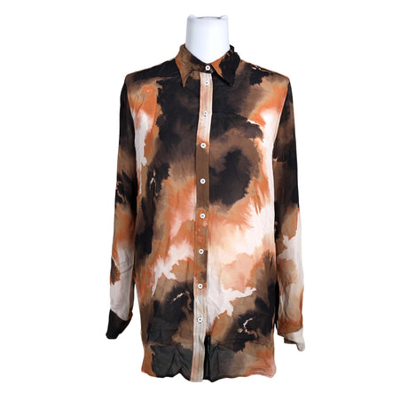 Unisex Mos Mosh - Schiffon tunic, size 38 - Brown ()