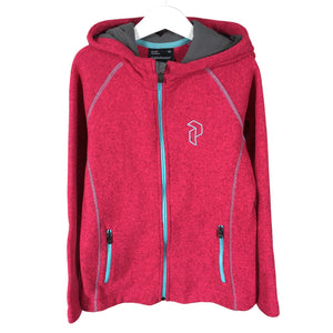 Unisex Peak Performance - Fleece jacket, size 146 - 152 - Pink (1)